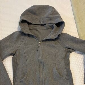 LuluLemon grey Scuba jacket size 4
